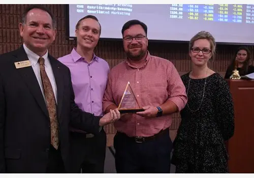 image of winners of the j a stock market challenge
