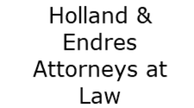 Logo for sponsor Holland & Endres Attorneys at Law